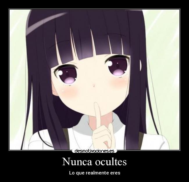 Nunca ocultes -