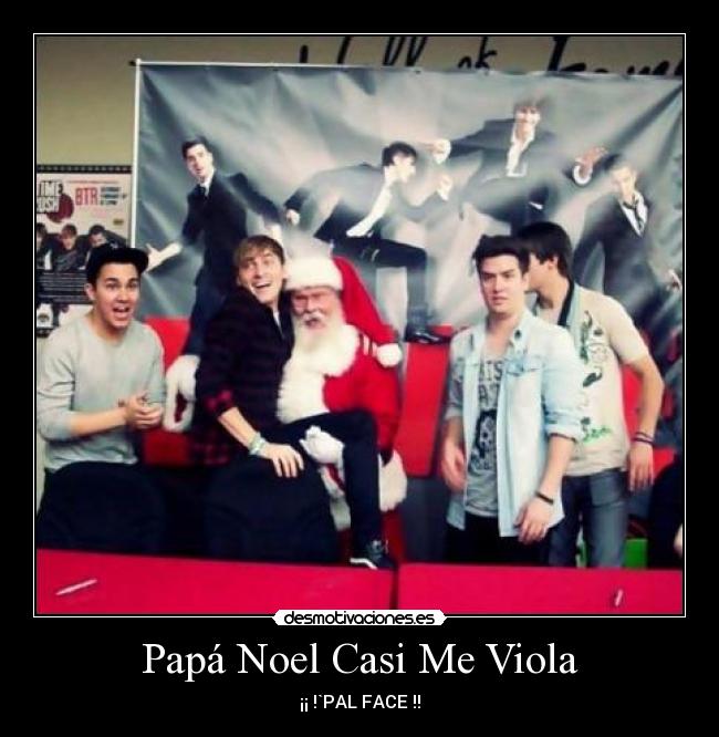 Papá Noel Casi Me Viola -