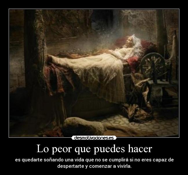 Lo peor que puedes hacer - 