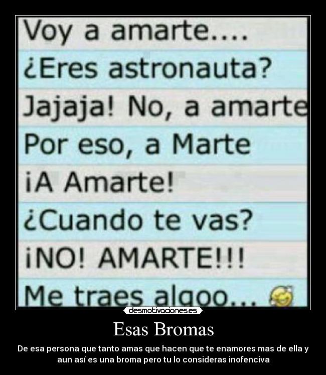 Esas Bromas - 