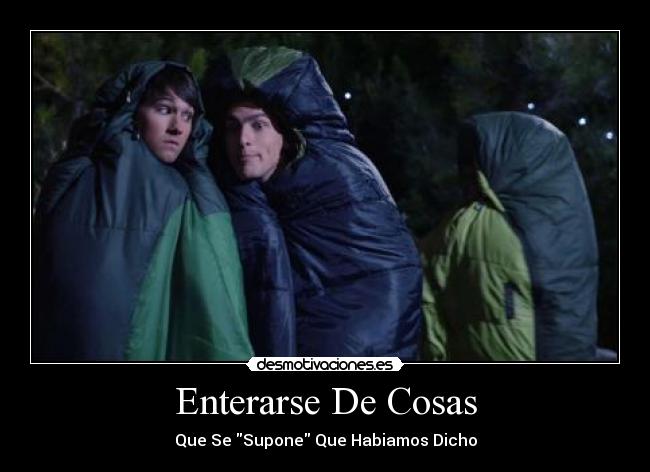 Enterarse De Cosas -