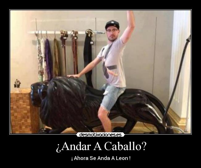 ¿Andar A Caballo? -