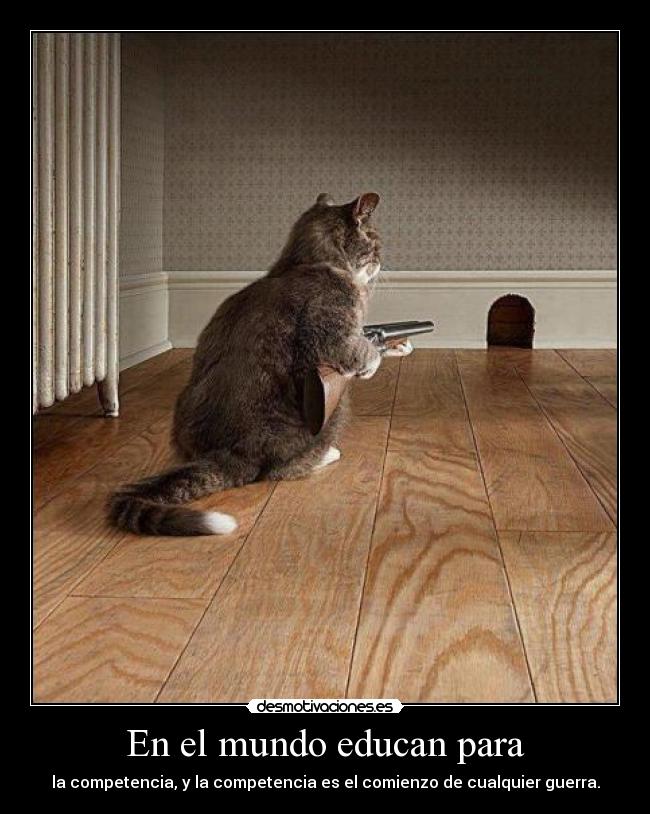 En el mundo educan para -