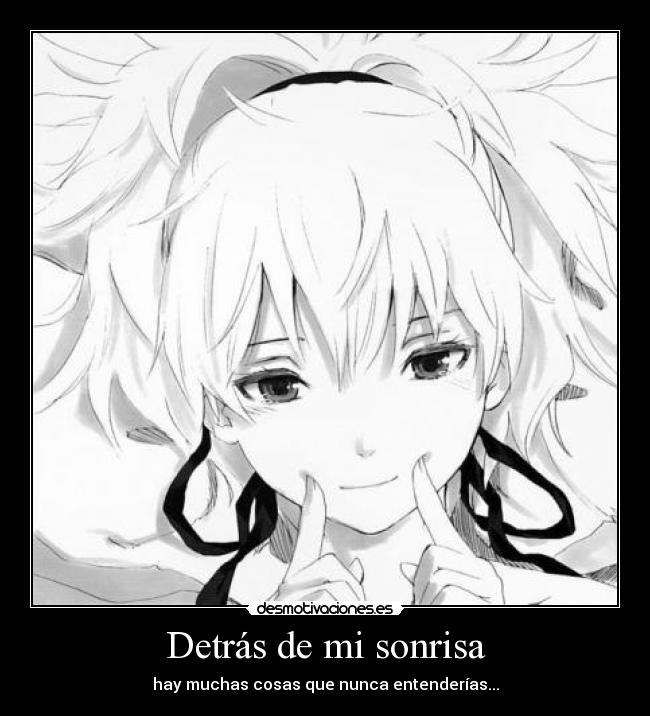 Detrás de mi sonrisa -