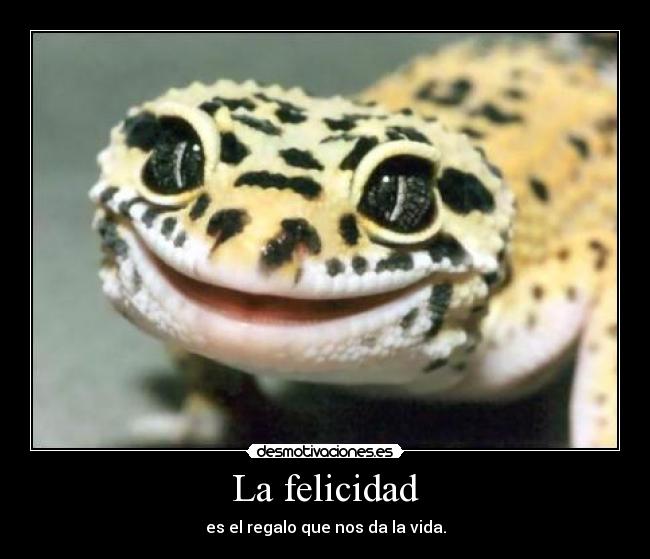 La felicidad -