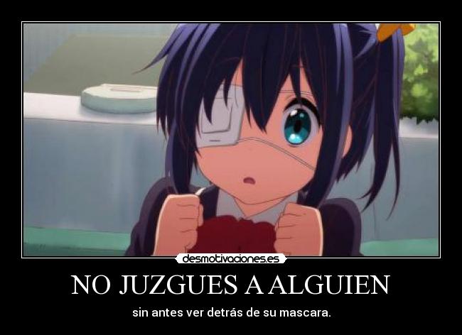 NO JUZGUES A ALGUIEN -