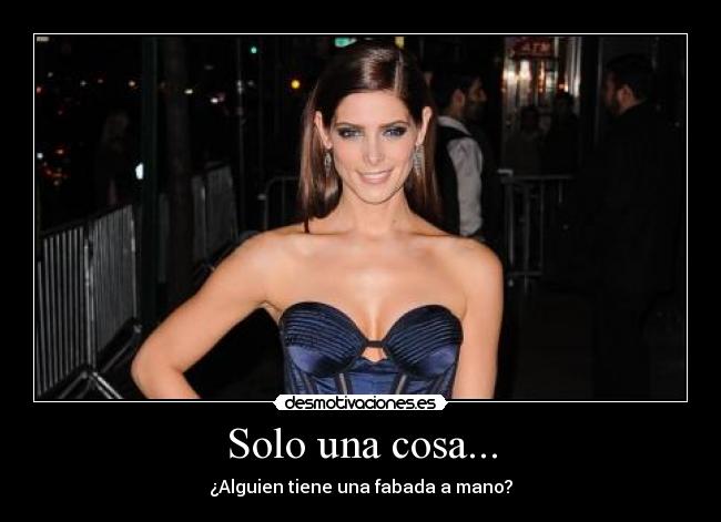 Solo una cosa... - ¿Alguien tiene una fabada a mano?