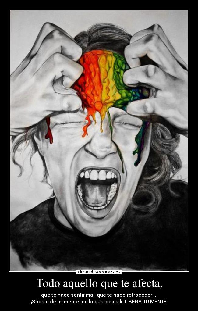 Todo aquello que te afecta, -