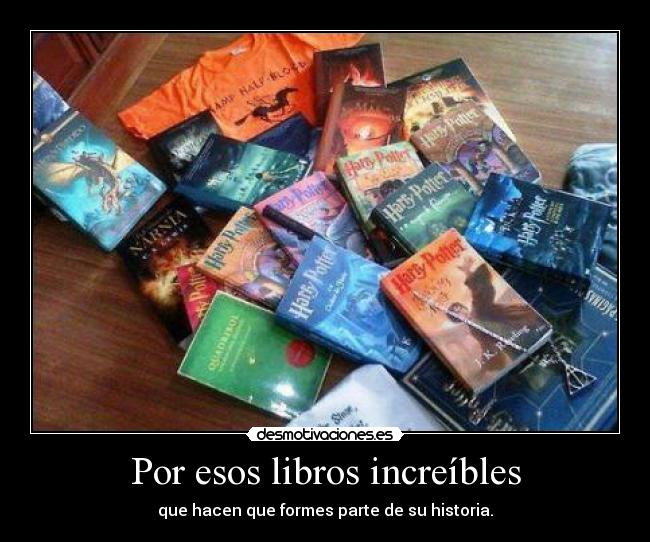 Por esos libros increíbles - 