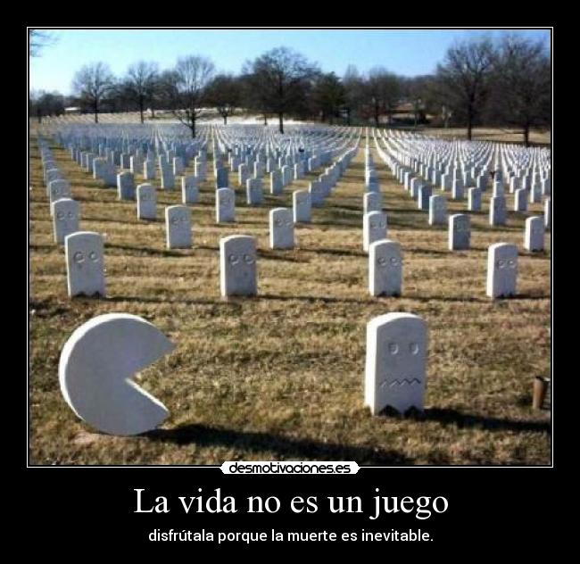 carteles vida juego desmotivaciones