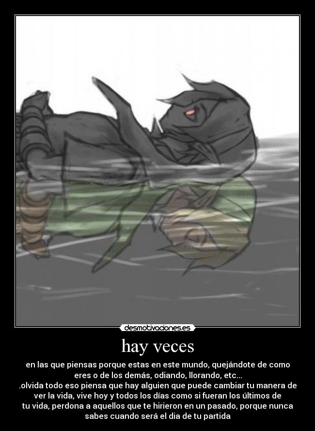 hay veces -