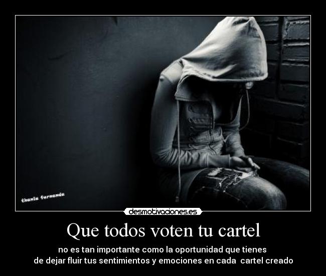 Que todos voten tu cartel - 