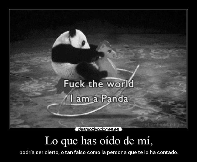 carteles falsedad panda dsfsvd resubiendo una otra vez desmotivaciones