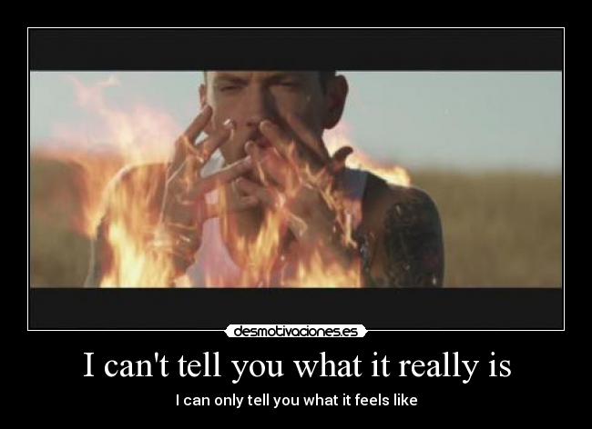 I cant tell you what it really is - I can only tell you what it feels like