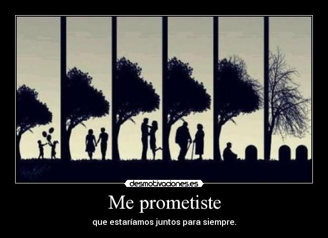 Me prometiste -