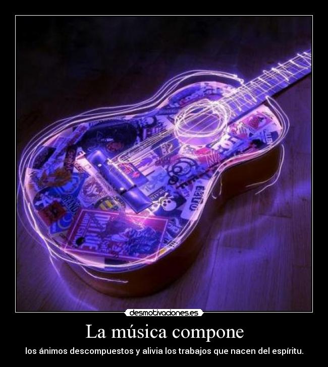 La música compone -