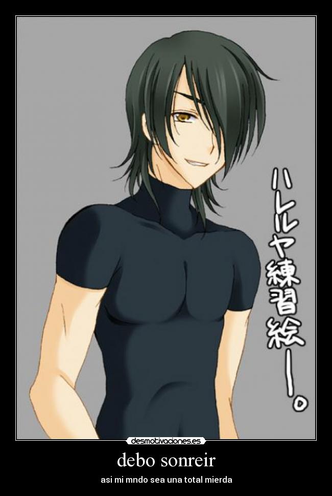 carteles debo sonreir desmotivaciones