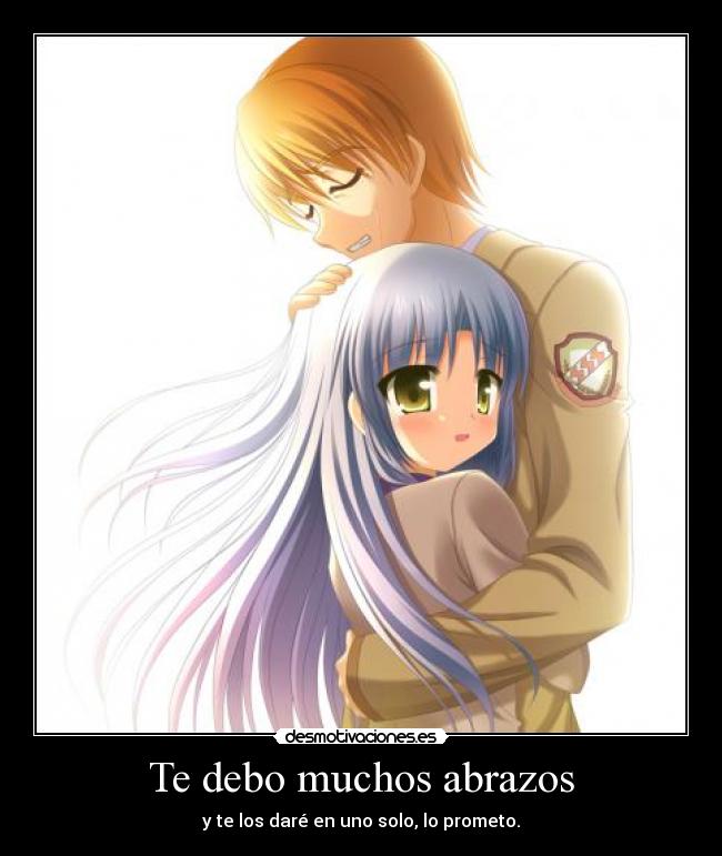 carteles abrazos deboo muchos desmotivaciones