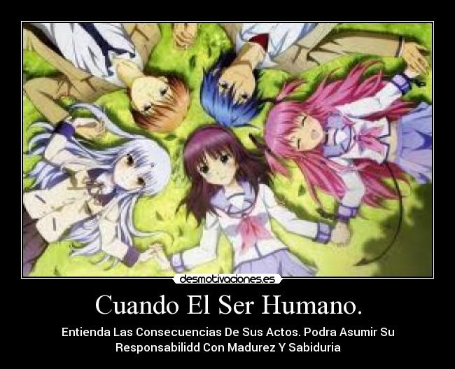 Cuando El Ser Humano. -