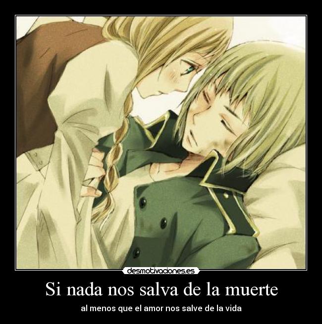 Si nada nos salva de la muerte -