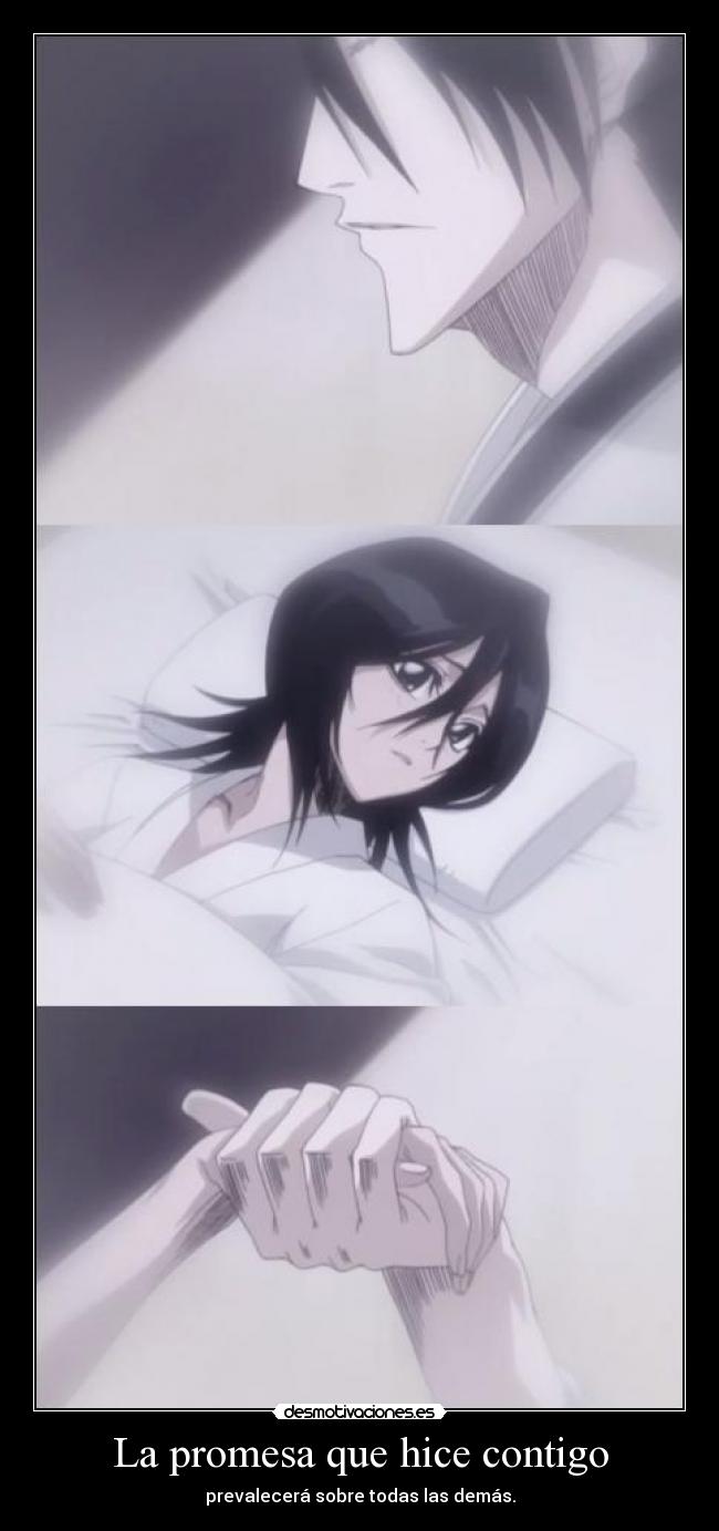 La promesa que hice contigo - prevalecerá sobre todas las demás.