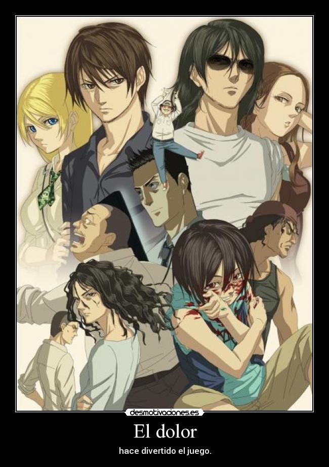 El dolor - hace divertido el juego.