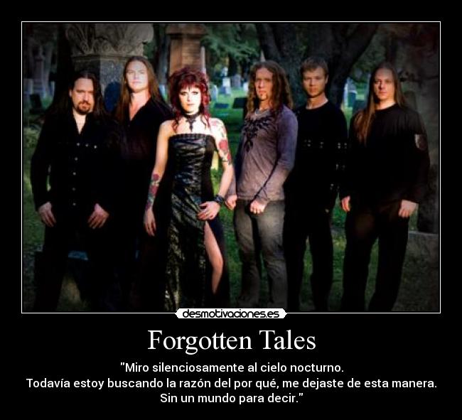 carteles forgotten tales desmotivaciones