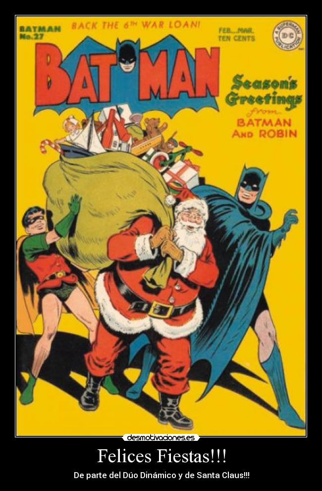 Felices Fiestas!!! - De parte del Dúo Dinámico y de Santa Claus!!!