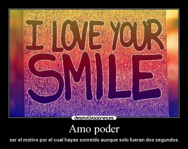 Amo poder - 
