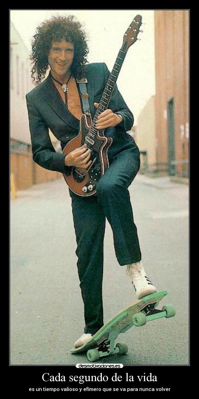 Cada segundo de la vida - es un tiempo valioso y efímero que se va para nunca volver