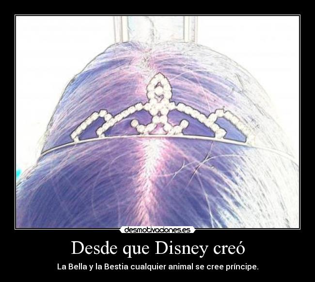 Desde que Disney creó -