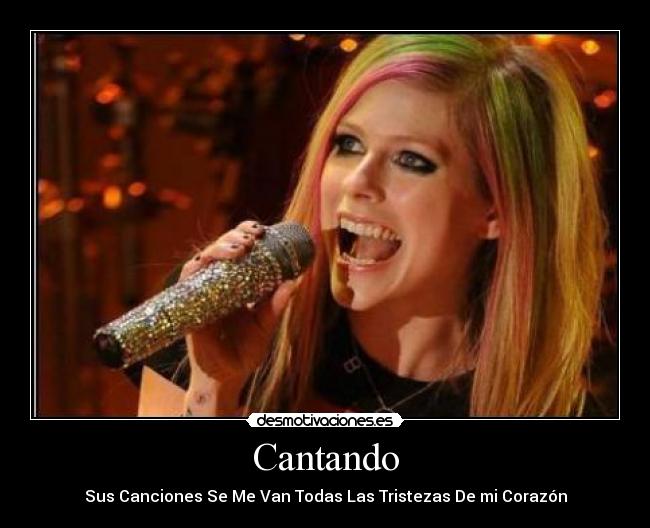 Cantando - Sus Canciones Se Me Van Todas Las Tristezas De mi Corazón