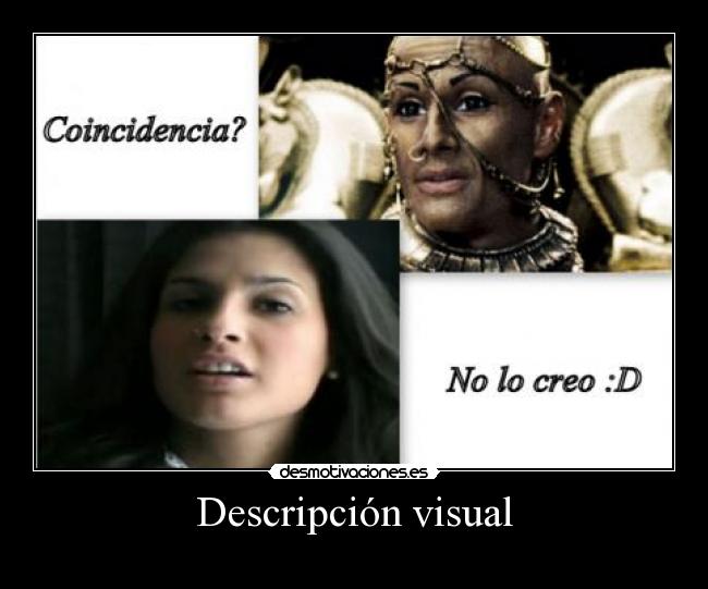 Descripción visual -