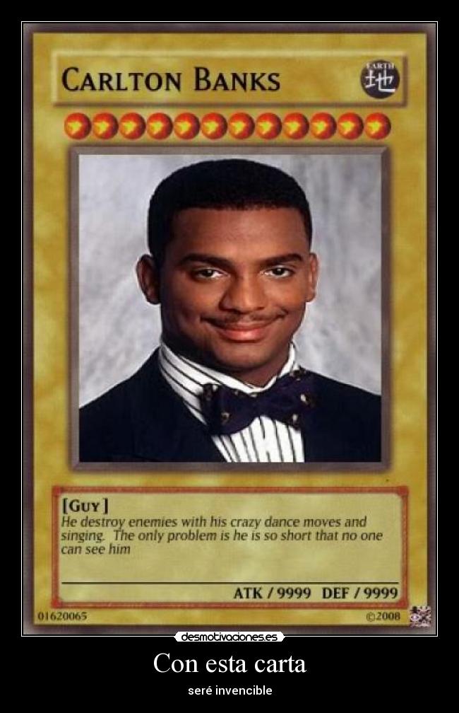 Con esta carta - seré invencible