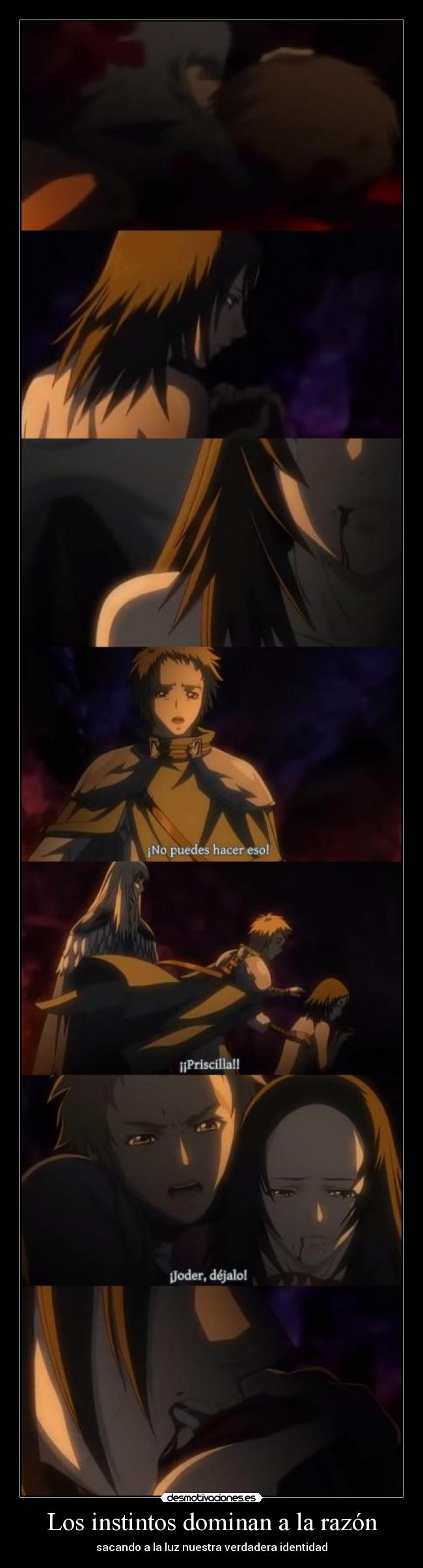 Los instintos dominan a la razón -