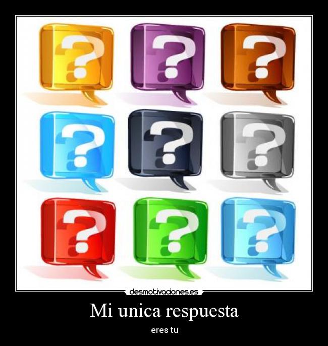 Mi unica respuesta - 