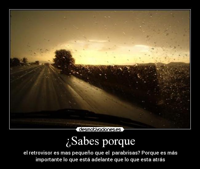 ¿Sabes porque - 
