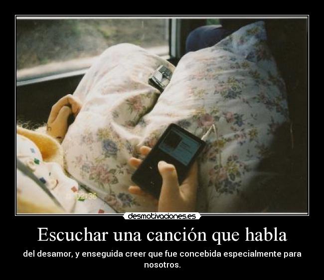 Escuchar una canción que habla -