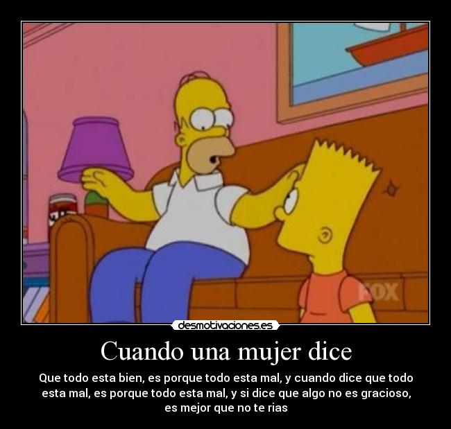 carteles mujer homero desmotivaciones