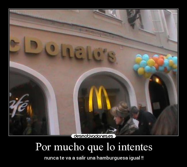 Por mucho que lo intentes - 