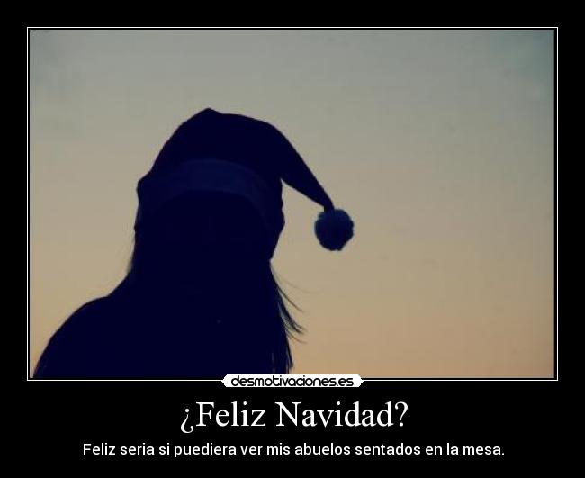 ¿Feliz Navidad? -