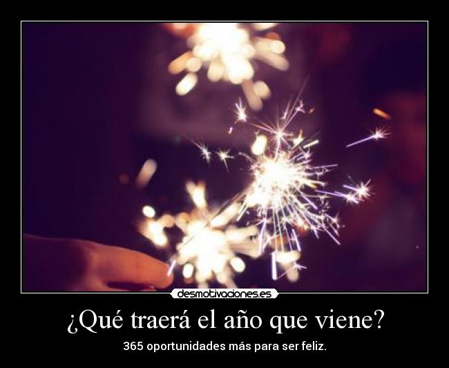 ¿Qué traerá el año que viene? - 