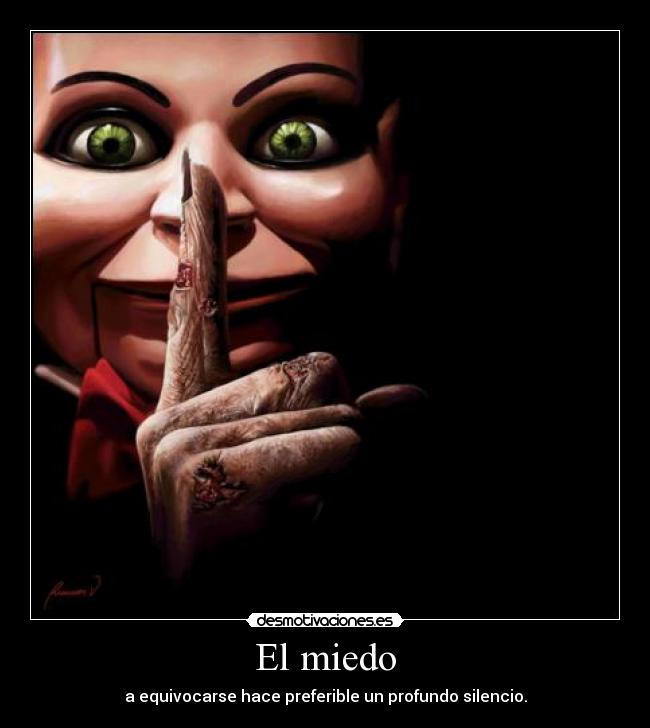 El miedo - 
