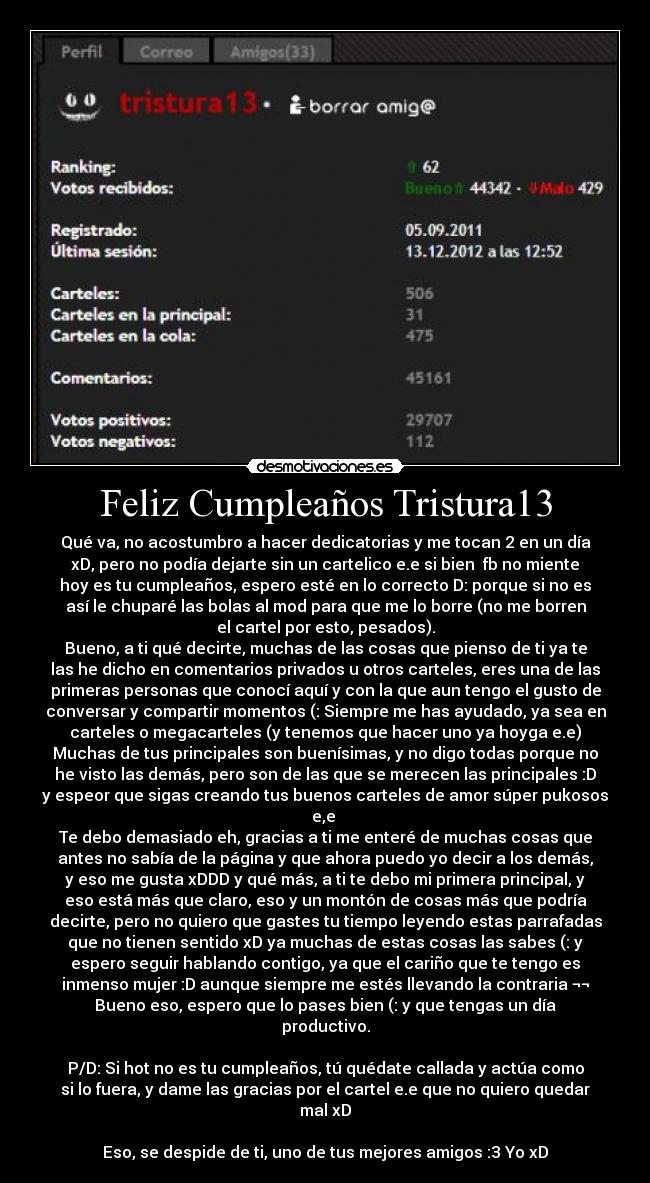 carteles davor safth 123 clandesplazado desea feliz cumpleanos tristura13 que pase puta madre desmotivaciones