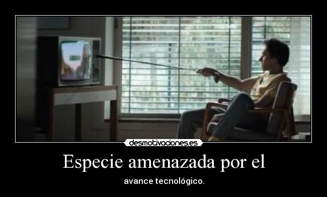 Especie amenazada por el - 