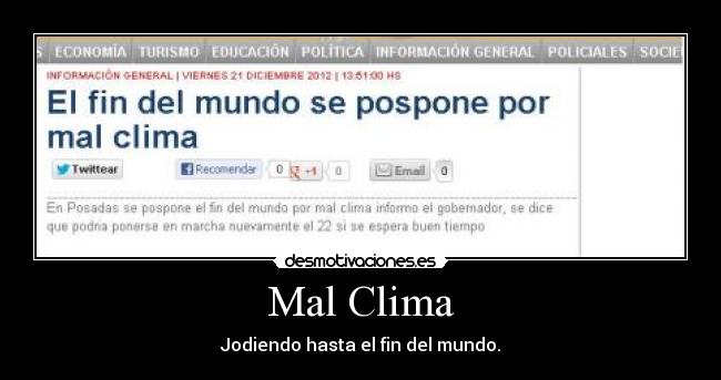 Mal Clima -