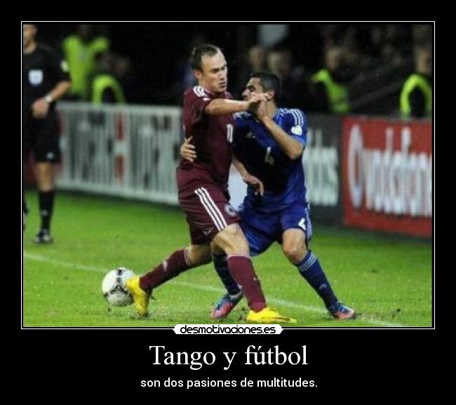 Tango y fútbol -