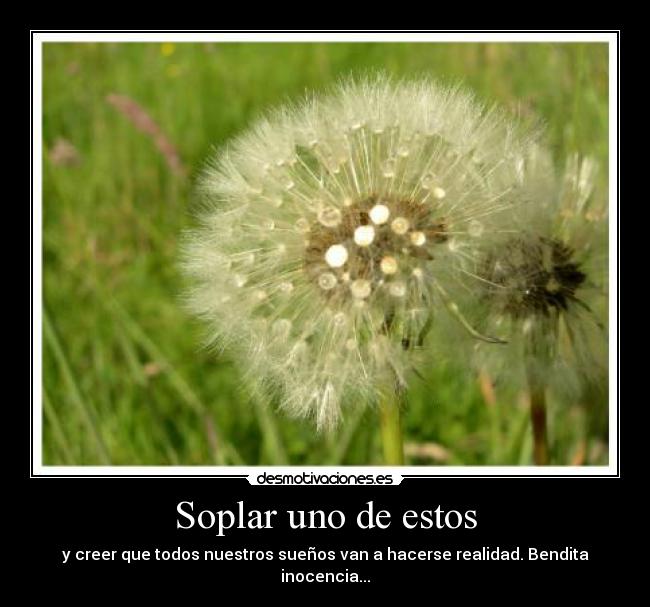 Soplar uno de estos - 