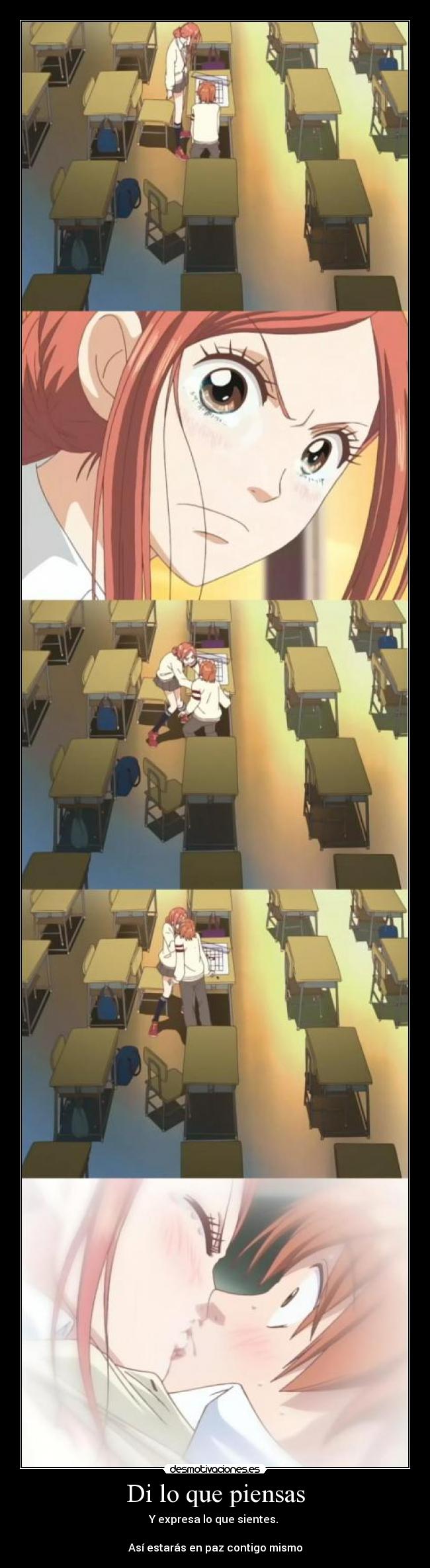 carteles anime manga otaku cosplay amor aprecio carino esperanza besas desear placer infancia pasado sonar desmotivaciones