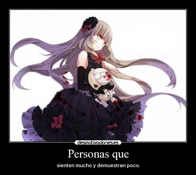 Personas que - 